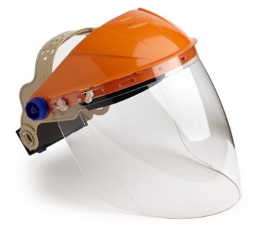 Browguard With Visor Clear Lens Extra High Impact Lens