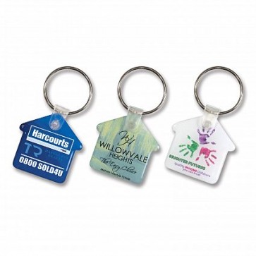 Trend Collection Flexi Resin Key Ring House