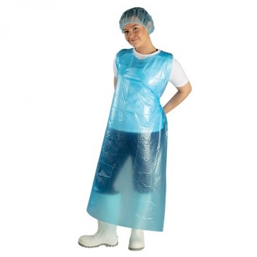 Force360 Disposable LDPE Apron BLUE