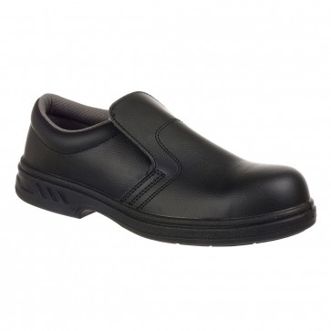Portwest Slip On Safety Shoe S2 - BLACK