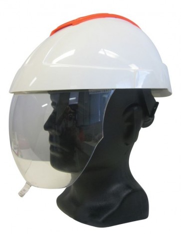 Maxisafe E-MAN 4000 Electricians Helmet with Clear Visor & Chinstrap