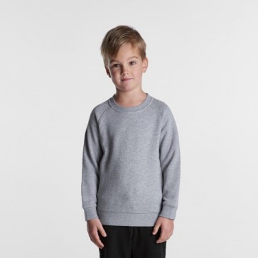AS Colour Kids Supply Crew - Grey Marle Front