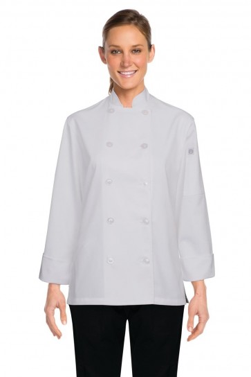 Chef Works Le Mans Women's White Chef Jacket