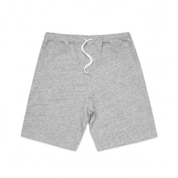 AS Colour Men's Fleck Track Shorts - Grey Fleck Front