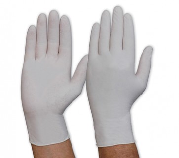 Pro Choice Natural Latex Examination Gloves - Lightly Powdered