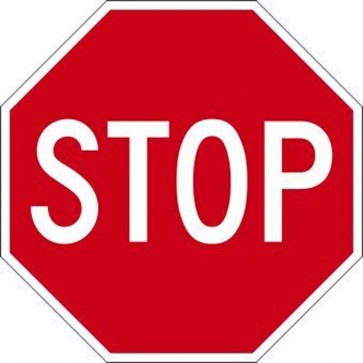Stop Sign 600 x 600mm Aluminium
