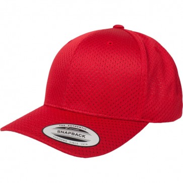 Yupoong Sports Cap - Red Front 