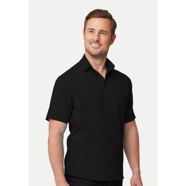 City Collection Men's Ezylin Short Sleeve Shirt | Work In It
