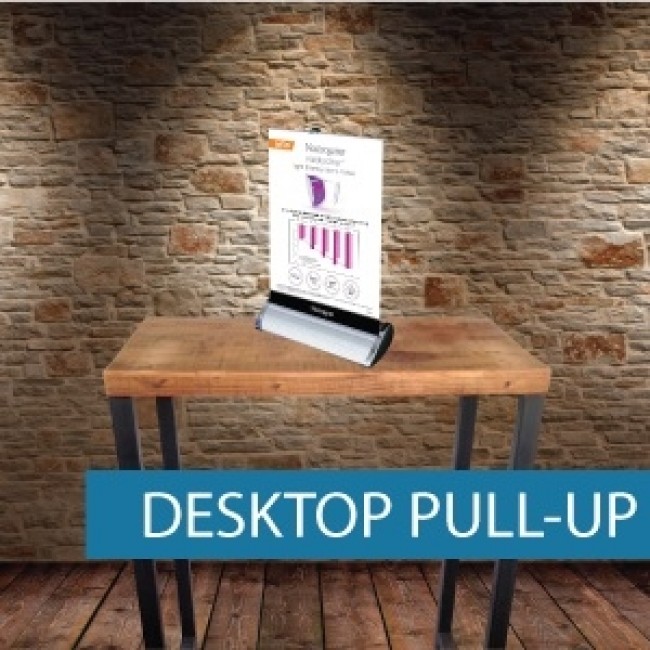 Pull Up Banner Desktop A4 Work In It
