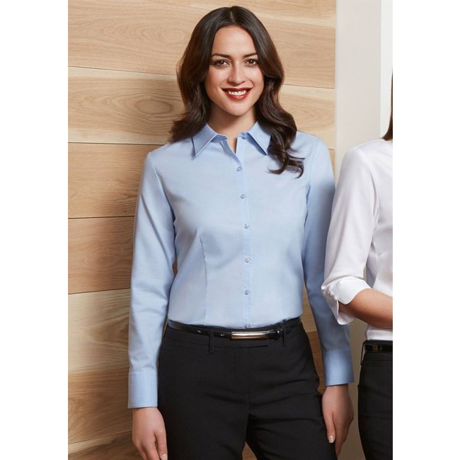 Biz Collection Ladies Luxe Long Sleeve Shirt | Work In It