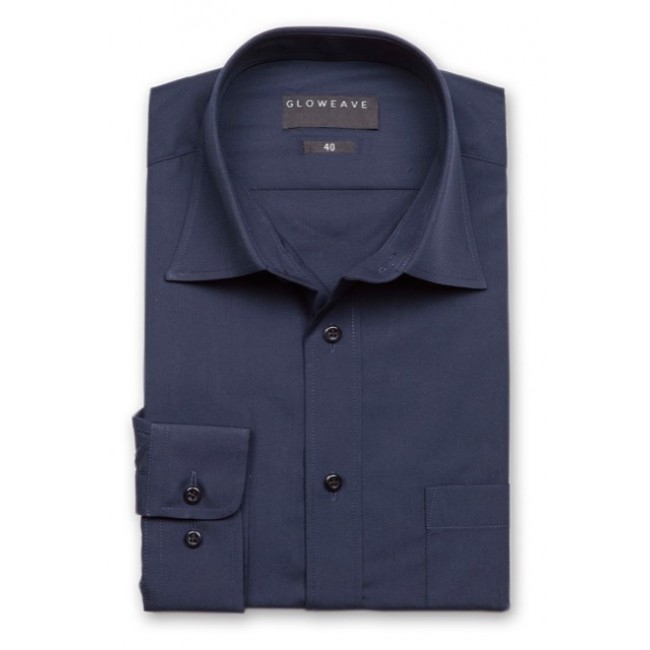 Gloweave Nicholson Men's Premium Poplin Long Sleeve Shirt | Work In It