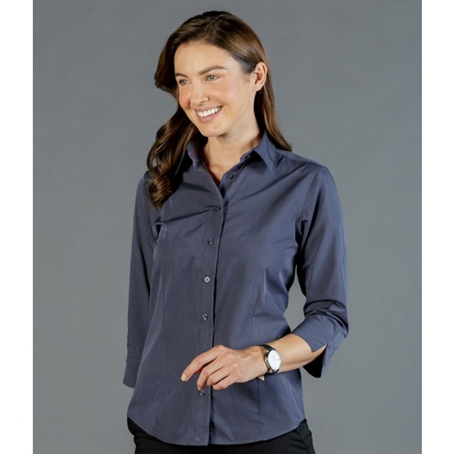 Gloweave Smith Womens End On End 3/4 Sleeve Shirt | Work In It