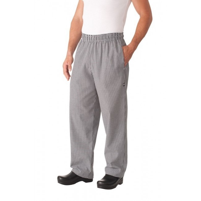 Chef Works Small Check Baggy Chef Pants | Work In It