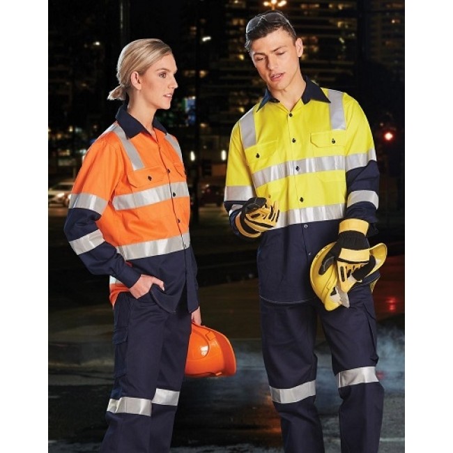 Australian Industrial Wear Hi Vis Unisex Biomotion Day/Night Light ...