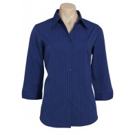Biz Collection Ladies Manhattan ¾ Sleeve Shirt
