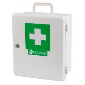 First Aid Kit Code C Small Workplace Plus Wallmount Plastic Case 