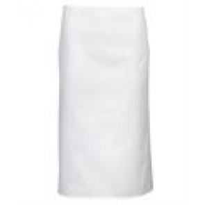 JBs wear Waist Apron WITHOUT Pocket 86x70cm - White Front