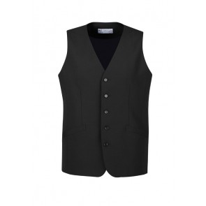 Biz Corporates Men's Wool Blend Longline Vest