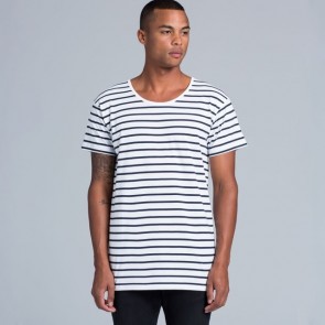 AS Colour Wire Stripe Tee - Model Front
