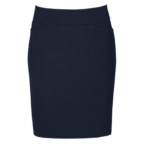 Biz Collection Ladies Classic Knee Length Skirt 