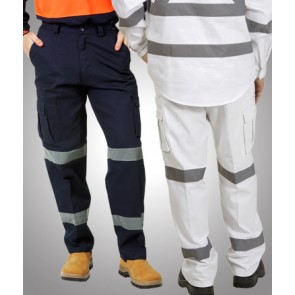 Blue Whale Hi Vis Cargo Trousers with REF Tape