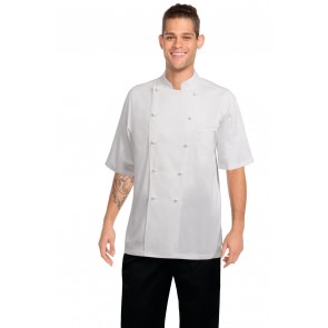 Chef Works Capri White 100% Cotton Chef Jacket
