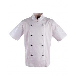 Benchmark Unisex Chef Jacket Short Sleeve