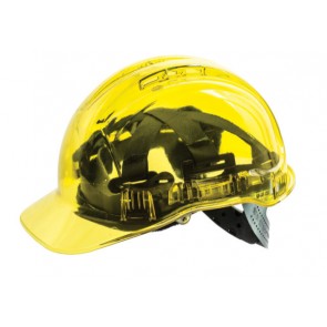 Clearview Vented Hard Hats with Ratchet Harness Type 2