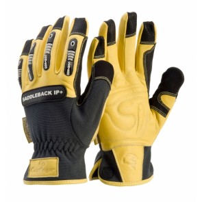 Contego Saddleback Premium Leather Rigger Glove with Impact Protection - Kevlar Stiched
