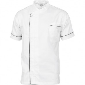 DNC Chefs Unisex Cool Breeze Modern Jacket - Short Sleeve 190gsm