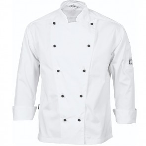 DNC Unisex Chefs Three Way Air Flow Long Sleeve Jacket