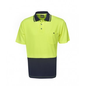 Blue Whale HV Light Weight Cooldry Short Sleeve Polo