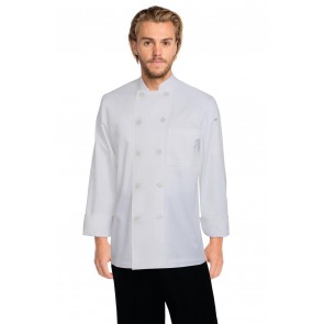 Chef Works Le Mans White Chef Jacket - Front