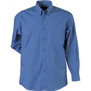 Stencil Mens Nano Shirt Long Sleeve - Slate Blue
