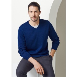 Biz Collection Men's Roma Pullover - French Blue Model