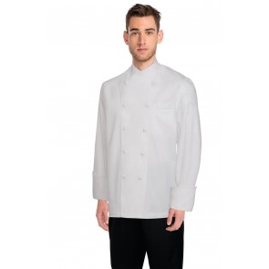 Chef Works Milan White 100% Cotton Chef Jacket