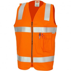 DNC Patron Saint® Hi Vis Flame Retardant Safety Vest with 3M F/R Tape