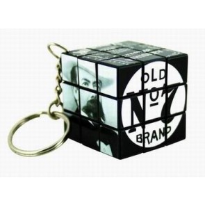 Rubiks Cube Keyring Custom 3x3 34mm
