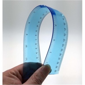 Soft Plastic PVC Ruler Digital Full Colour Print