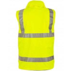 Australian Industrial Wear Unisex VIC Rail Hi Vis Reversible Safety Vest