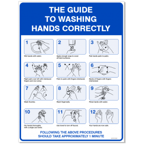 The Guide To Washing Hands Correctly 