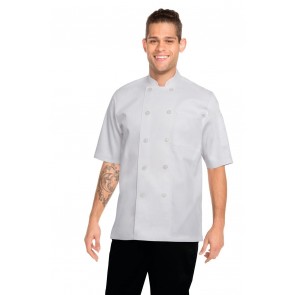 Chef Works Volnay White Chef Jacket - Front 