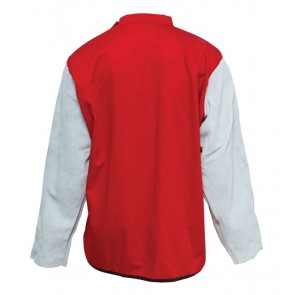Arcguard Welding Jacket with Leather Sleeves