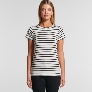 AS Colour Women's Thread Tee - Natural Black Front