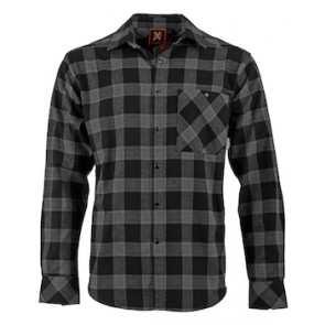 Australian Industrial Wear Unisex Classic Flannel Plaid Long Sleeve Shirt 