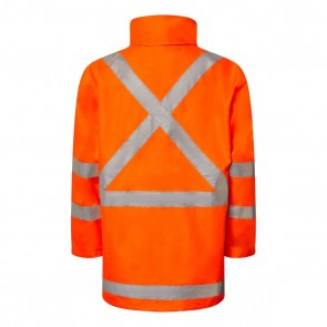 Work Craft NSW Rail HI Vis Day Night X Pattern Jacket